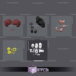 Super Basic STL Kyo Kusanagi Multipart