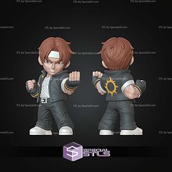 Super Basic STL Kyo Kusanagi Multipart