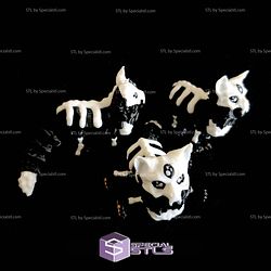 Super Basic STL Maine Coon Skull Cat