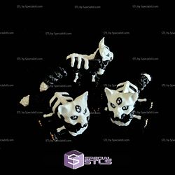 Super Basic STL Maine Coon Skull Cat