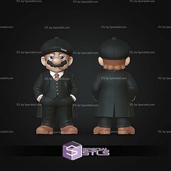 Super Basic STL Mario Thomas Shelby Multipart