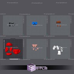 Super Basic STL Mario Urban Multipart