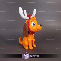 Super Basic STL Max the Grinch Knitted