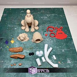 Super Basic STL Max Urban Holiday Pup Multipart