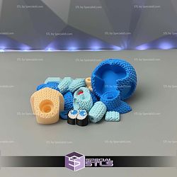Super Basic STL Megaman Knitted