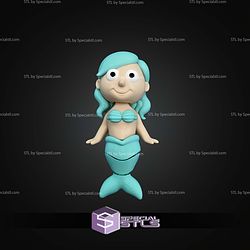 Super Basic STL Mermaid Articulated