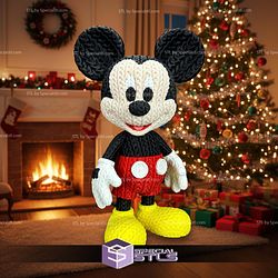 Super Basic STL Mickey Knitted