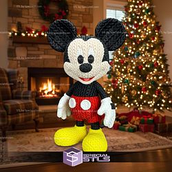 Super Basic STL Mickey Knitted