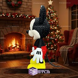 Super Basic STL Mickey Knitted