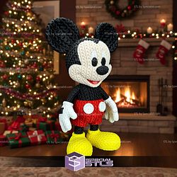 Super Basic STL Mickey Knitted