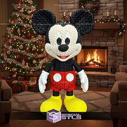 Super Basic STL Mickey Knitted