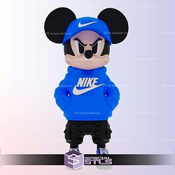 Super Basic STL Mickey Mouse Urban Vibes Multipart V2