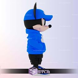 Super Basic STL Mickey Mouse Urban Vibes Multipart V2