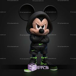 Super Basic STL Mickey Urban Vibes Multipart