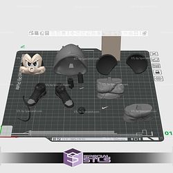 Super Basic STL Mickey Urban Vibes Multipart