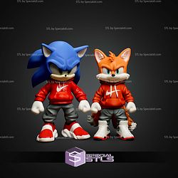 Super Basic STL Miles Tails Prower urban