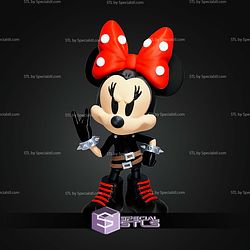 Super Basic STL Minnie Metal Vibes Multipart