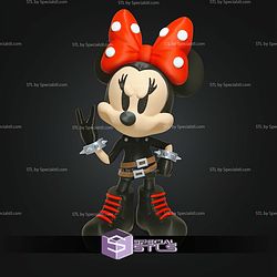 Super Basic STL Minnie Metal Vibes Multipart