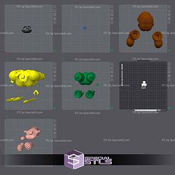 Super Basic STL No AMS Aquario Aquaman Mario