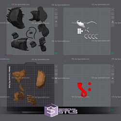 Super Basic STL No AMS Venomized Baby Groot