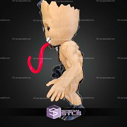 Super Basic STL No AMS Venomized Baby Groot