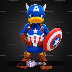 Super Basic STL No AMS Captain Donald Duck