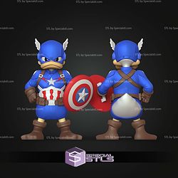 Super Basic STL No AMS Captain Donald Duck
