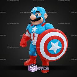 Super Basic STL No AMS Captain Mario