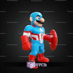 Super Basic STL No AMS Captain Mario