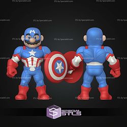 Super Basic STL No AMS Captain Mario
