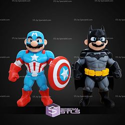 Super Basic STL No AMS Captain Mario