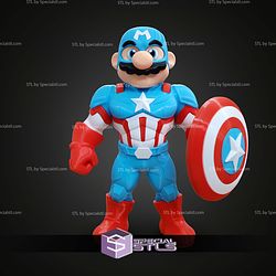 Super Basic STL No AMS Captain Mario