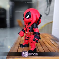 Super Basic STL No AMS Knuckpool Knuckles Deadpool