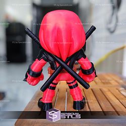 Super Basic STL No AMS Knuckpool Knuckles Deadpool