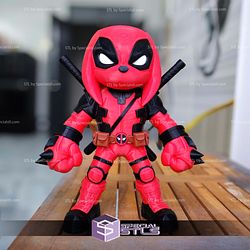 Super Basic STL No AMS Knuckpool Knuckles Deadpool