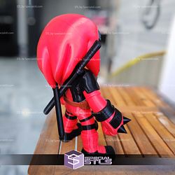 Super Basic STL No AMS Knuckpool Knuckles Deadpool