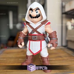 Super Basic STL No AMS Mario Assassin Creed