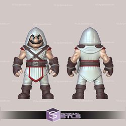 Super Basic STL No AMS Mario Assassin Creed