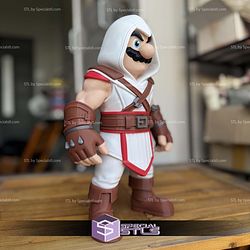 Super Basic STL No AMS Mario Assassin Creed