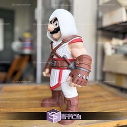 Super Basic STL No AMS Mario Assassin Creed