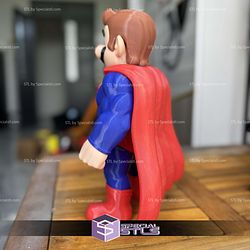 Super Basic STL No AMS Mario Super Man