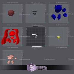 Super Basic STL No AMS Mario Super Man