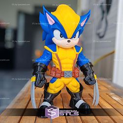 Super Basic STL No AMS Sonic Wolverine