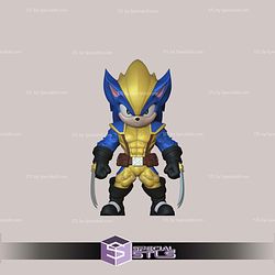 Super Basic STL No AMS Sonic Wolverine