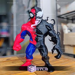 Super Basic STL No AMS Venomized Spiderman