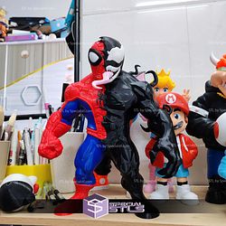 Super Basic STL No AMS Venomized Spiderman