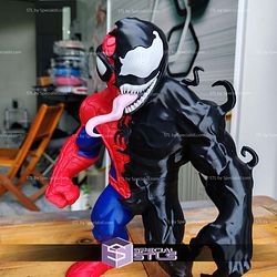Super Basic STL No AMS Venomized Spiderman