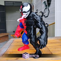 Super Basic STL No AMS Venomized Spiderman