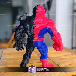 Super Basic STL No AMS Venomized Spiderman
