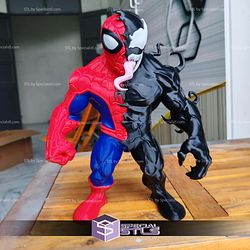 Super Basic STL No AMS Venomized Spiderman